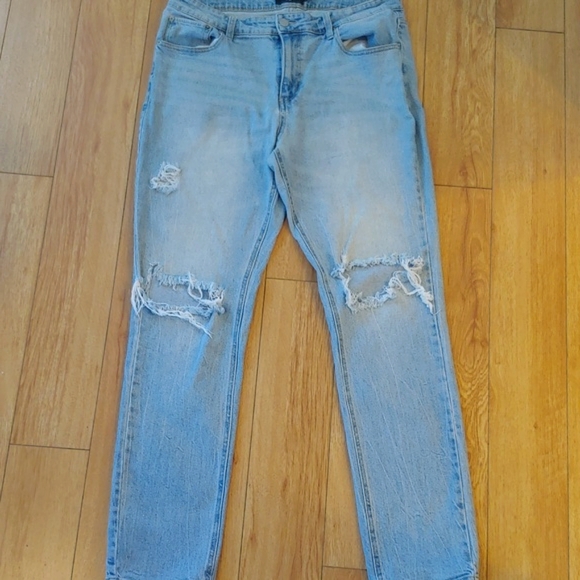 RSQ Slim Taper Men's Distressed Jeans size 34W x 32L - Picture 1 of 12